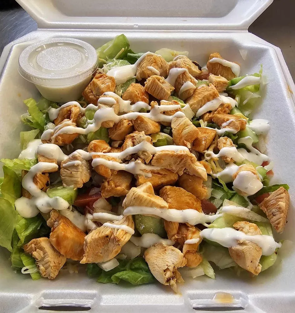 Buffalo Chicken and Ranch Salad