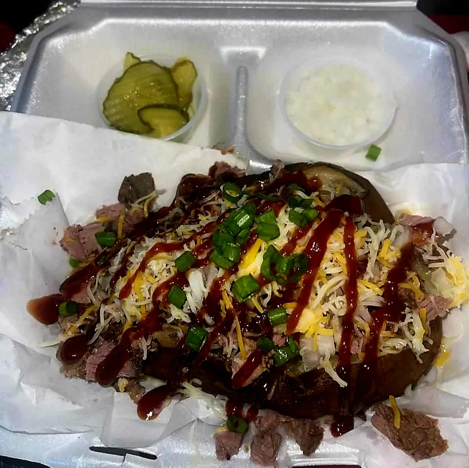Loaded Brisket Potato
