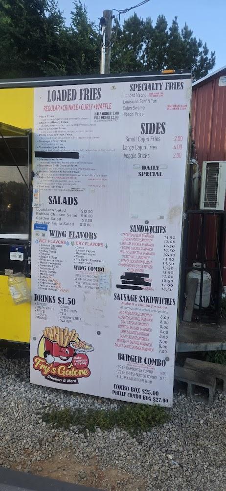 Fry's Galore Chicken & More Menu image 3